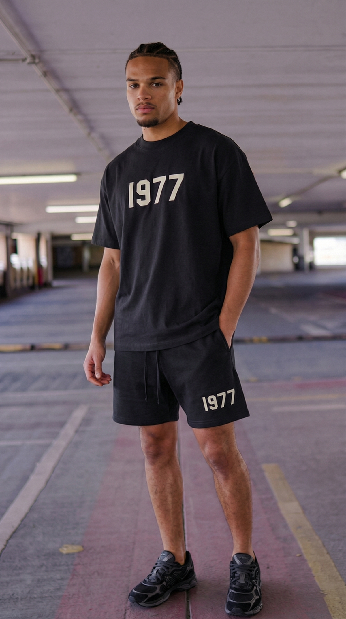 FND 1977 Shorts – OFF Black